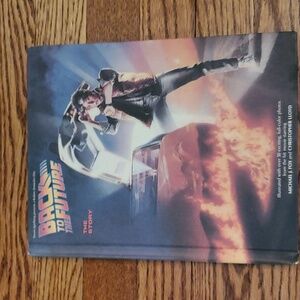 Vintage 1985 Back To The Future Hardcover Book